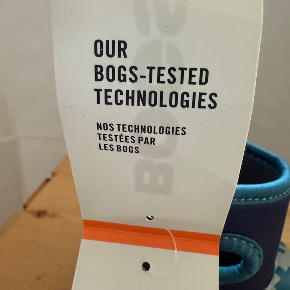 Bogs Toddler Kids Size 5 NEW Indigo Multicolor Digital Camo Print Rain Boots - Picture 12 of 14